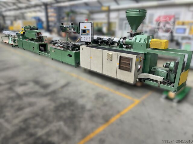 PVCプロファイル用の完全な押出ライン IDE IDE 75/25