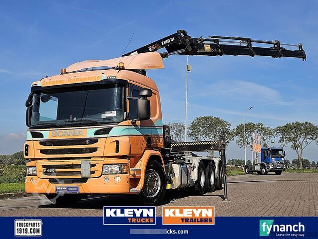 후크 암 시스템 SCANIA P450 8X4*6 HIAB 188-E3