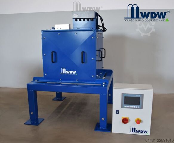 Tolva de pesaje continuo para pellets WDW Waagen- und Dosiertechnik GmbH DW-15-NS Durchlaufwaage