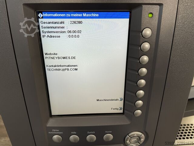  Pitney Bowes Relay 5000 from 2024 only 226.000 clicks