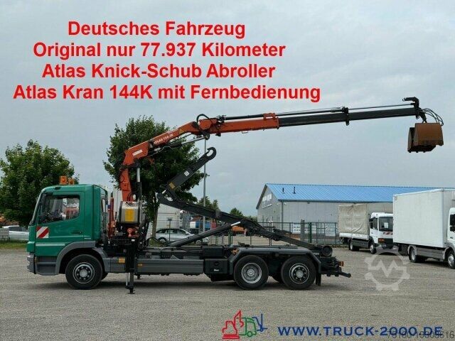 Abrollkipper Mercedes-Benz 2024 Atlas Abroller Atlas Kran FB Nur77.937 KM