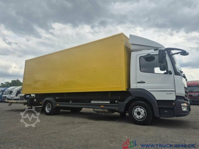 Kamion kuti Mercedes-Benz Atego 1021 7m Koffer LBW 1.5t. nur 188549 KM