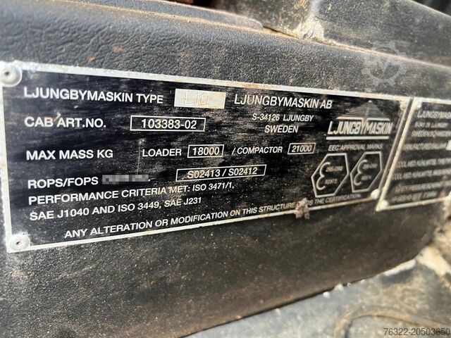 Bagger LJUNGBYMASKIN AB L 10