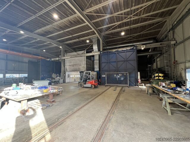Cabines de grenaillage et de peinture USF 3 cabines de grenaillage et de peinture