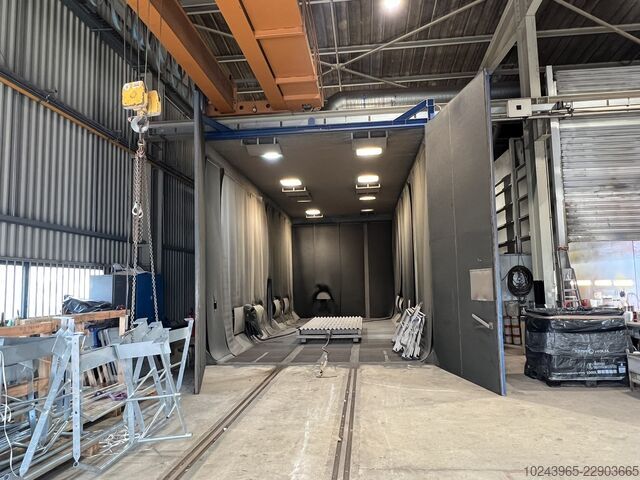 Cabines de grenaillage et de peinture USF 3 cabines de grenaillage et de peinture