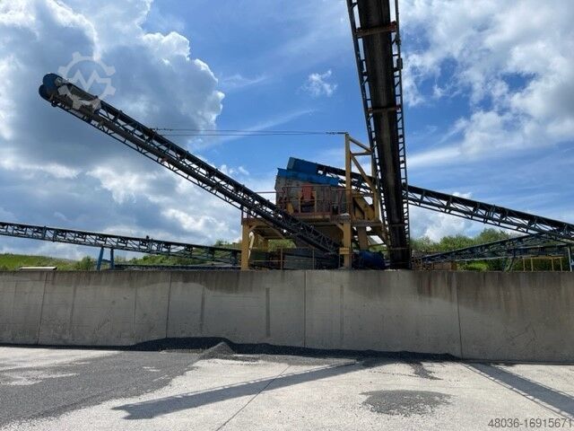 Pabrik penghancur Sandvik Svedala Hartgesteins-Aufbereitungsanlage