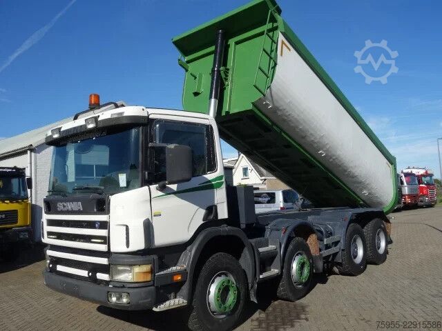  Scania P124-420 20 CUB STEEL KIPPER
