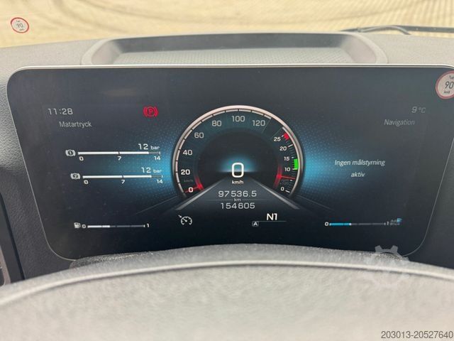 Kamion s kipom s pomičnim kontejnerom MERCEDES-BENZ Arocs 3253 8x4 Abrollkipper Kran Palfinger 37002