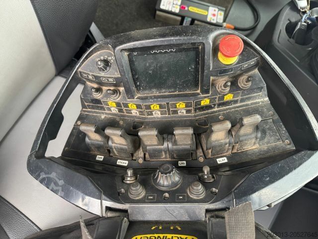 Grúa montada en camión MERCEDES-BENZ Arocs 3253 8x4 Abrollkipper Kran Palfinger 37002