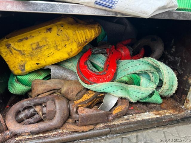 Grúa montada en camión MERCEDES-BENZ Arocs 3253 8x4 Abrollkipper Kran Palfinger 37002