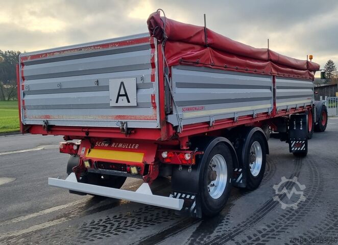Three-way tipper trailer Schwarzmüller M-Serie