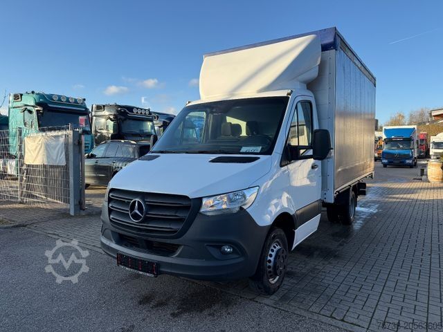 Curtain sider van MERCEDES-BENZ Sprinter 519 CDI Pritsche+Schiebeplane/Automatik