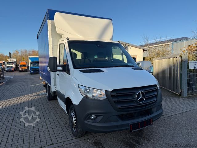 Curtain sider van MERCEDES-BENZ Sprinter 519 CDI Pritsche+Schiebeplane/Automatik