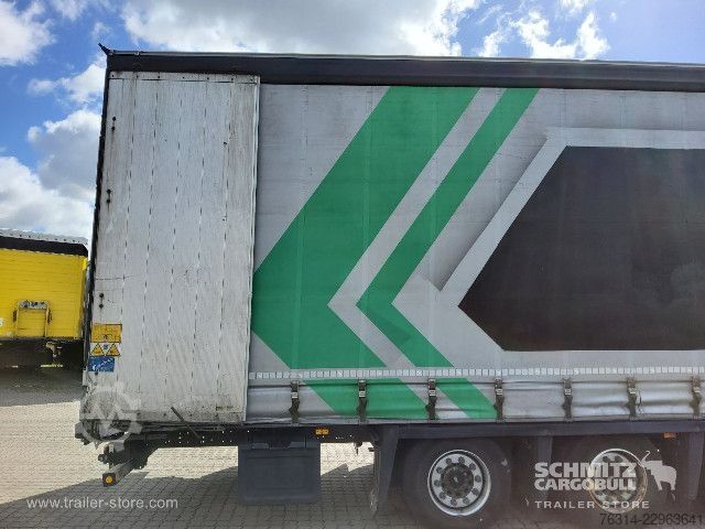 مقطورة نصفية مفتوحة مع قماش مشمع Schmitz Cargobull Curtainsider Mega Getränke