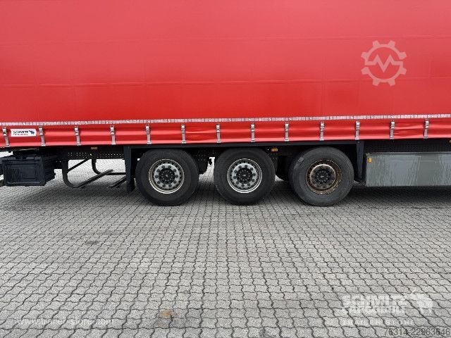 مقطورة نصفية مفتوحة مع قماش مشمع Schmitz Cargobull Curtainsider Standard Getränke