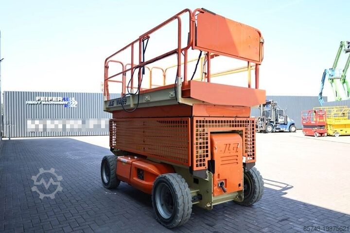 Elevador de tijera JLG M4069 Hybrid, 14.2m Working Height, 360kg Capacity