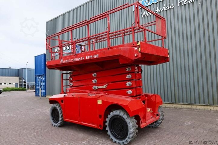 Elevador de tesoura PB LIFT S175-19E 4x4 Electric, 4x4 Drive, 18.1m Worki