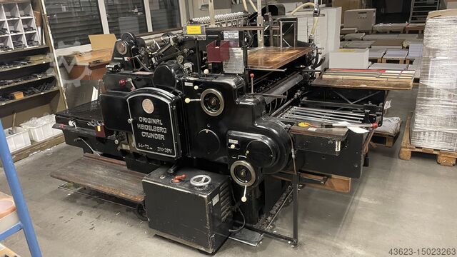 Buchdruckmaschine 