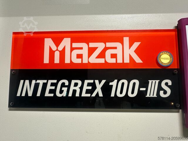 数控车铣中心 Mazak Integrex 100-III S
