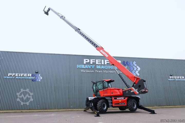 Carregador telescópico Manitou MRT2660 360 160Y ST5 S1 Valid inspection, *Guarant