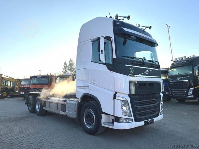롤오프 덤프 트럭 VOLVO FH 500 6x2 Abrollkipper Funkfernbedienung
