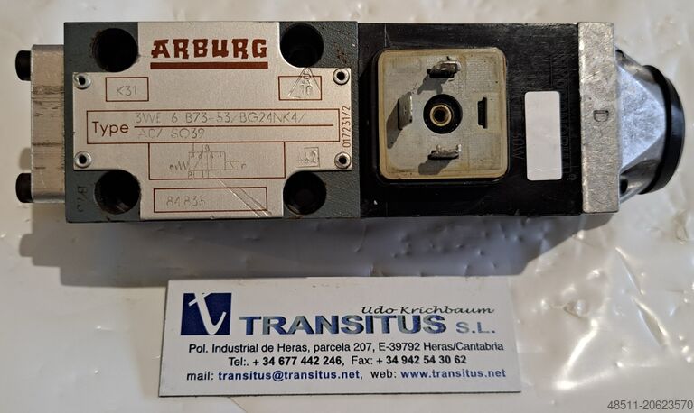 Máquina de moldagem por injeção Arburg 3WE6B73-53