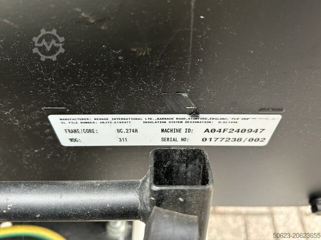 Emergency generator SISU diesel G 160S