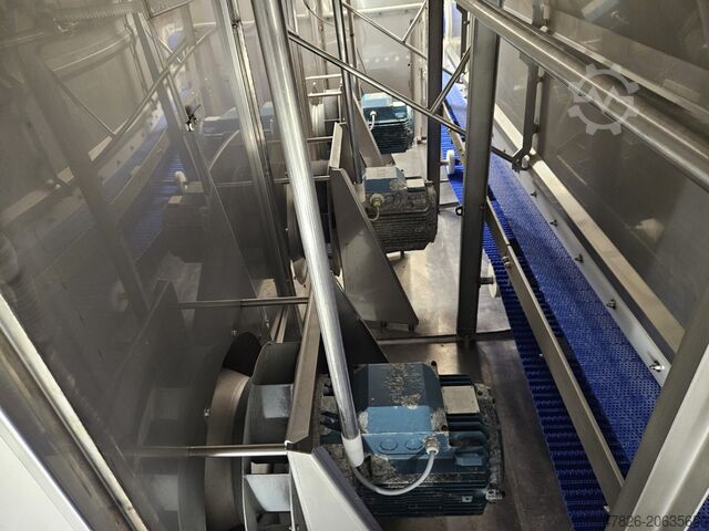 Tunnel freezer Frigoscandia FloFreeze MX62