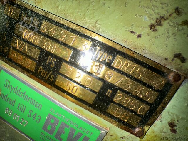 Lijadora de banda ancha Carstens DR15/2