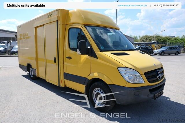 Furgoneta caja mercedes-benz SPRINTER 310 CDI MAXI EURO-5 KOFFER REGALE KAMERA DURCHGANG