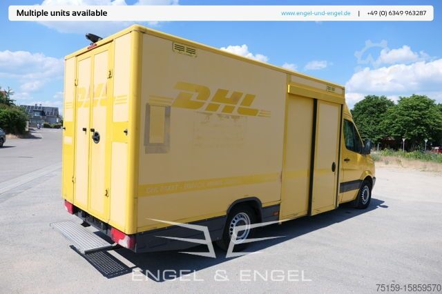 Furgoneta caja mercedes-benz SPRINTER 310 CDI MAXI EURO-5 KOFFER REGALE KAMERA DURCHGANG
