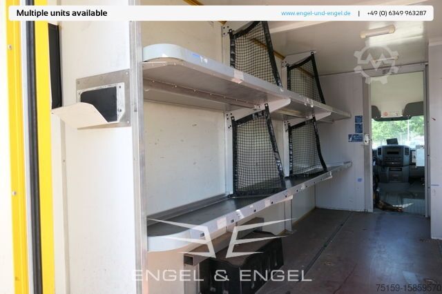 Furgoneta caja mercedes-benz SPRINTER 310 CDI MAXI EURO-5 KOFFER REGALE KAMERA DURCHGANG