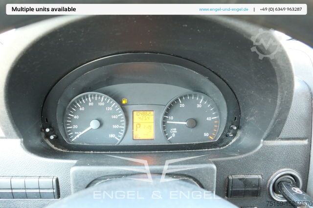 Furgoneta caja mercedes-benz SPRINTER 310 CDI MAXI EURO-5 KOFFER REGALE KAMERA DURCHGANG