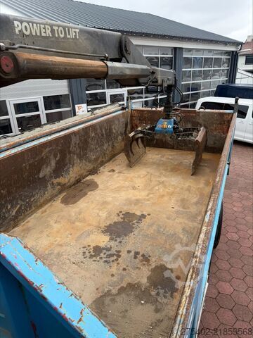 Самосвал с краном MAN TGS 26.320 6X2-4/ HMF 1643 Z CRANE/