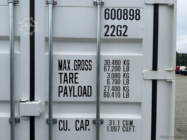 Contenedor abierto YANGZHOU NEW (ONE-WAY) 20FT OPEN-SIDE CONTAINER