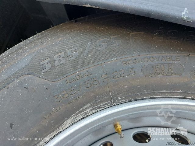 Öppen semitrailer med kapell Schmitz Cargobull Curtainsider Mega