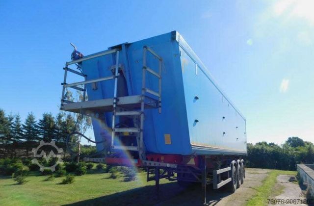 Semi-remorque benne SCHMITZ CARGOBULL SKI 24SL 9,6 Alu Mulde 50 cbm