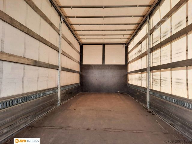 Камион платформа с брезент MERCEDES-BENZ 1523 L ATEGO Schiebeplane LBW 2xAHK Standheizung