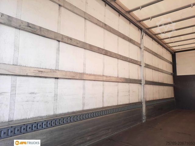 Камион платформа с брезент MERCEDES-BENZ 1523 L ATEGO Schiebeplane LBW 2xAHK Standheizung