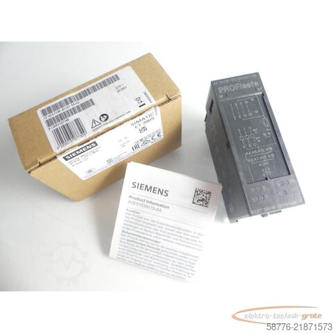 Komponens Siemens Simatic 6ES7138-4FC01-0AB0 PROFIsafe SN: LBR3107166 E-Stand: 4 -neu -