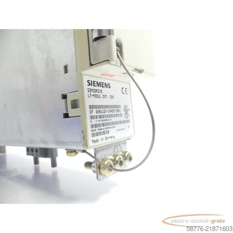 Composant Siemens SIMODRIVE 6SN1124-1AA00-0BA1 Leistungsmodul Version: A SN: T-R32008131