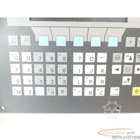 Komponenta Siemens SINUMERIK 802C 6FC5500-0AA11-1AA0 Bedientafel Version B SNZVV1HB001003