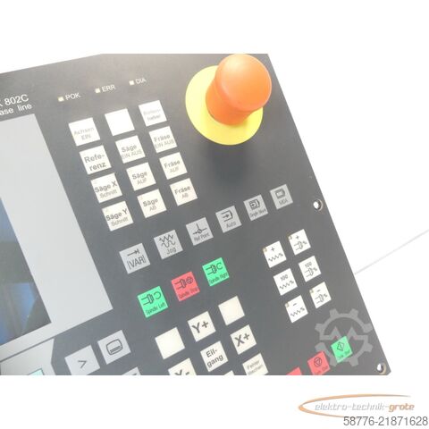 Komponenta Siemens SINUMERIK 802C 6FC5500-0AA11-1AA0 Bedientafel Version B SNZVV1HB001003