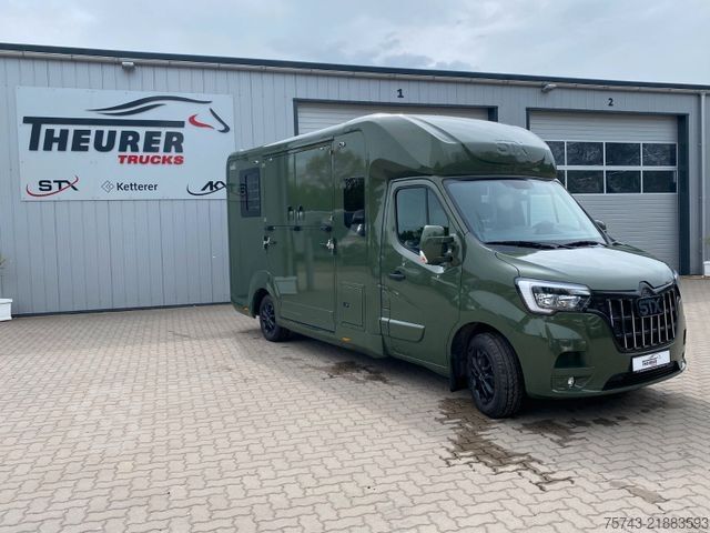Phương tiện chở gia súc RENAULT Master STX 5 Sitzer Haras ex. Lang Automatik