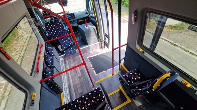 Minibuss MERCEDES-BENZ 517 / 515 Frontniederflur mit  GSR 3 Systeme