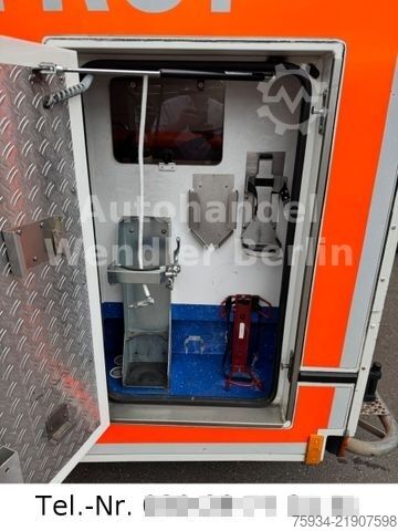 Camión de bomberos MERCEDES-BENZ Sprinter 516 CDI RTW Fahrtec Stryker Trage+Stuhl