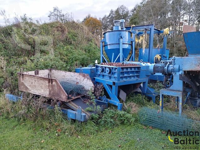 Däck-/plaståtervinningslinje Tires/Plastic recycling line