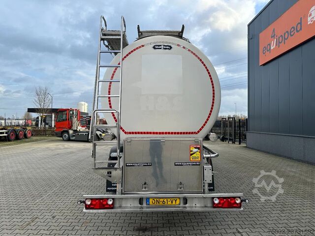Tankbil för livsmedel Van Hool LEBENSMITTEL / 39.000L / 3-KAMMER / INOX / NL-A...