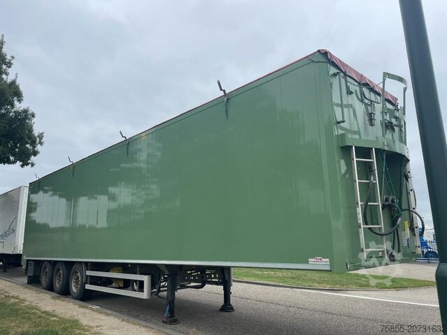 Rörligt golv H&w Walking Floor 95m3 / Liftaxle / SAF Axles / Dis...