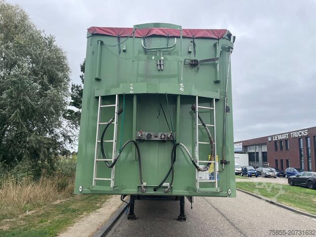 Rörligt golv H&w Walking Floor 95m3 / Liftaxle / SAF Axles / Dis...